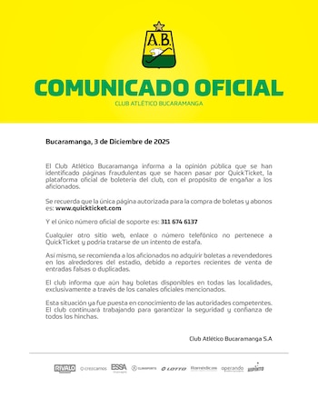 Bucaramanina alertou sobre possíveis golpes