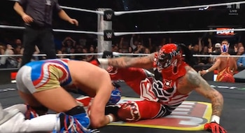 Cuando parecía derrotado, el gladiador