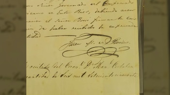 Recuperaron cartas de San Martín, Rosas y otras figuras de la historia argentina que iban a ser subastadas por USD 100.000