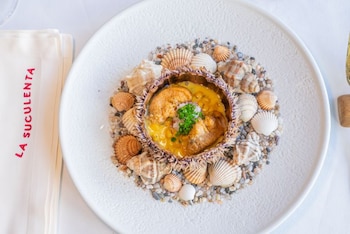 Plato del menú de La Suculenta