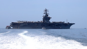 El portaaviones Nimitz participa en ejercicios navales frente a Ecuador en un operativo contra el narcotráfico