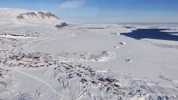 Hielo marino en la Bahía