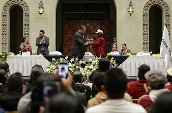 Gobierno lanza Plan de Dignificación