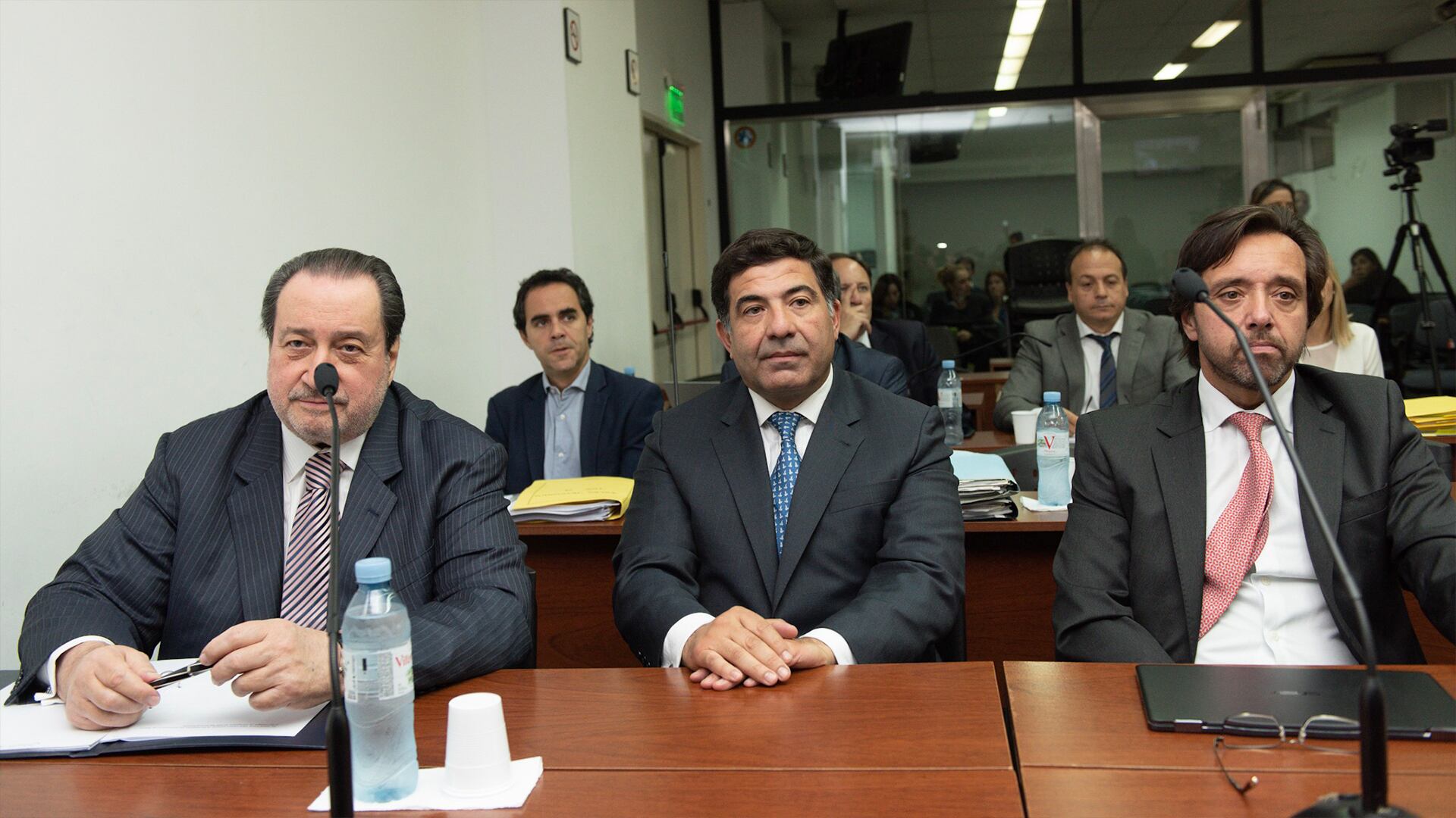 Ricardo Echegaray en el comienzo del juicio que terminó con su condena por administración fraudulenta