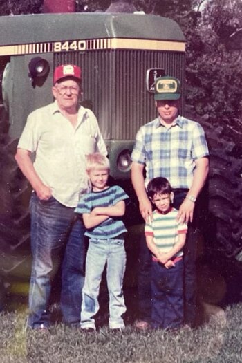 Bud Bylin, Darren Bylin, Kyle Bylin y Keith Bylin