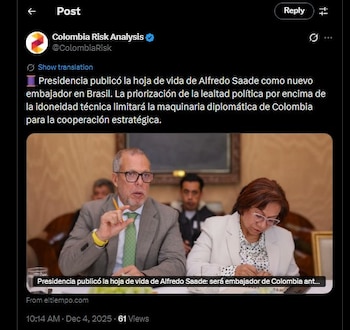 La consultora de riesgo político