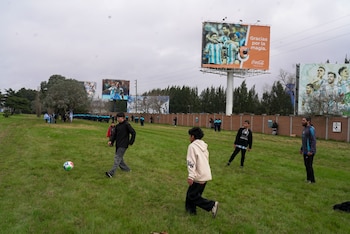 Recibimiento Selección Argentina - Ezeiza - Predio AFA