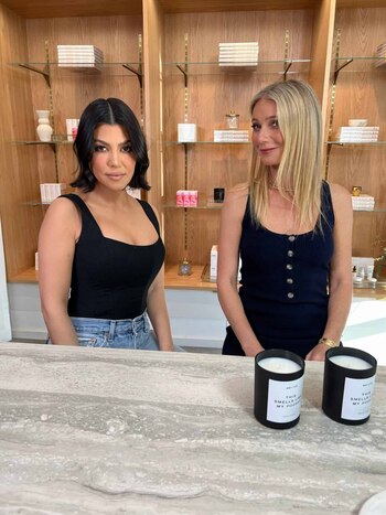 Kourtney Kardashian y Gwyneth Paltrow