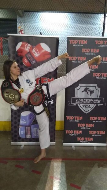 Delfina Bihurriet tiene 23 años