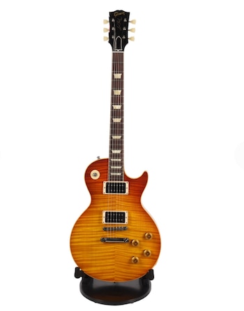 La guitarra Gibson Les Paul de Slash, empleada en la gira de reencuentro “Not In This Lifetime Tour” de 2016, se destaca entre los instrumentos más cotizados (Foto: cortesía de Propstore)