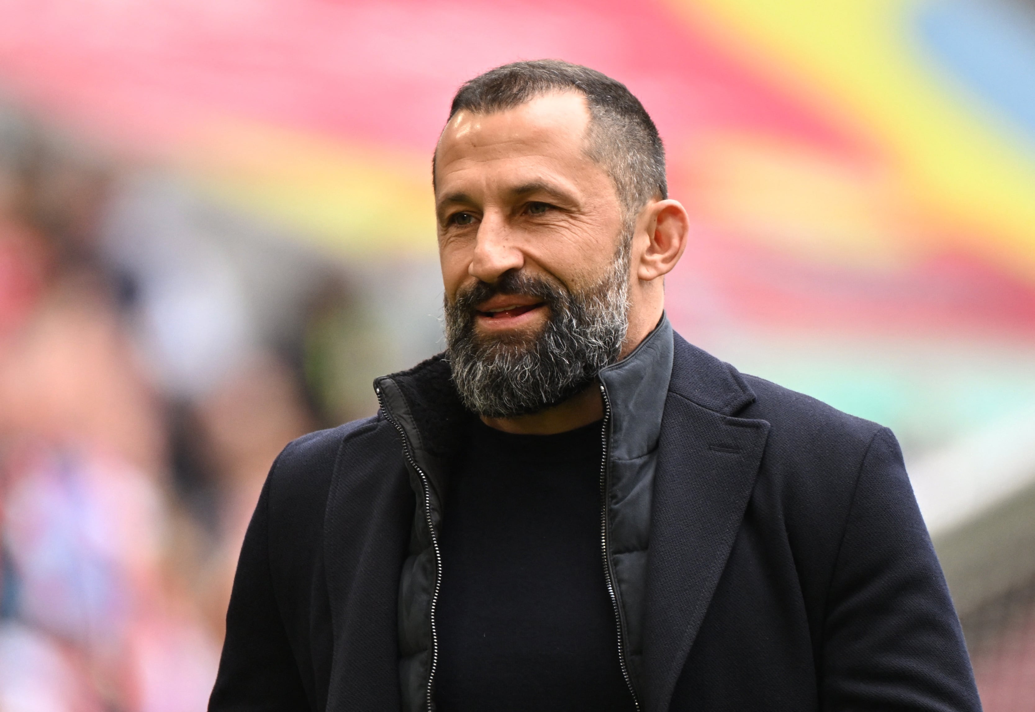 Salihamidži destacó la calidad, creatividad y dinamismo de Díaz y Olise como factores que posicionan al Bayern como el equipo ofensivo más fuerte de Europa-crédito Angelika Warmuth/REUTERS