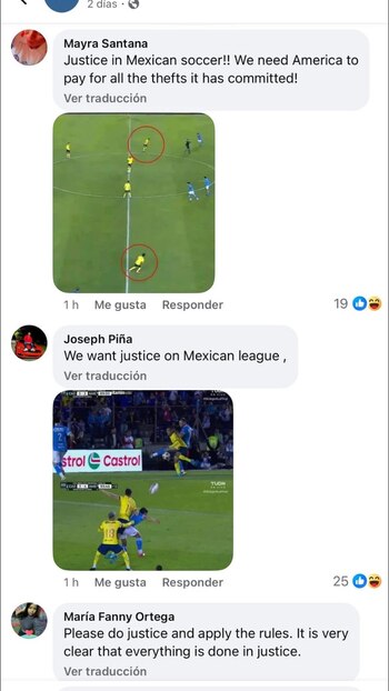 Los seguidores de Cruz Azul llenaron las redes sociales de la FIFA con imágenes del supuesto robo. (Captura de pantalla)