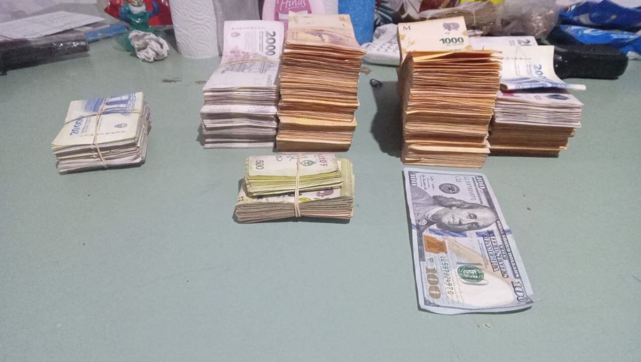 Los fajos de plata de Los Monos