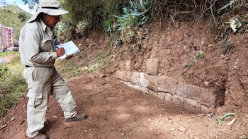 Deslizamiento en Cusco deja al descubierto muro con posibles rasgos prehispánicos cerca del sitio arqueológico de Sillkinchani