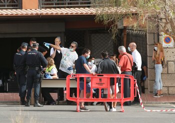 Equipos de emergencia en los