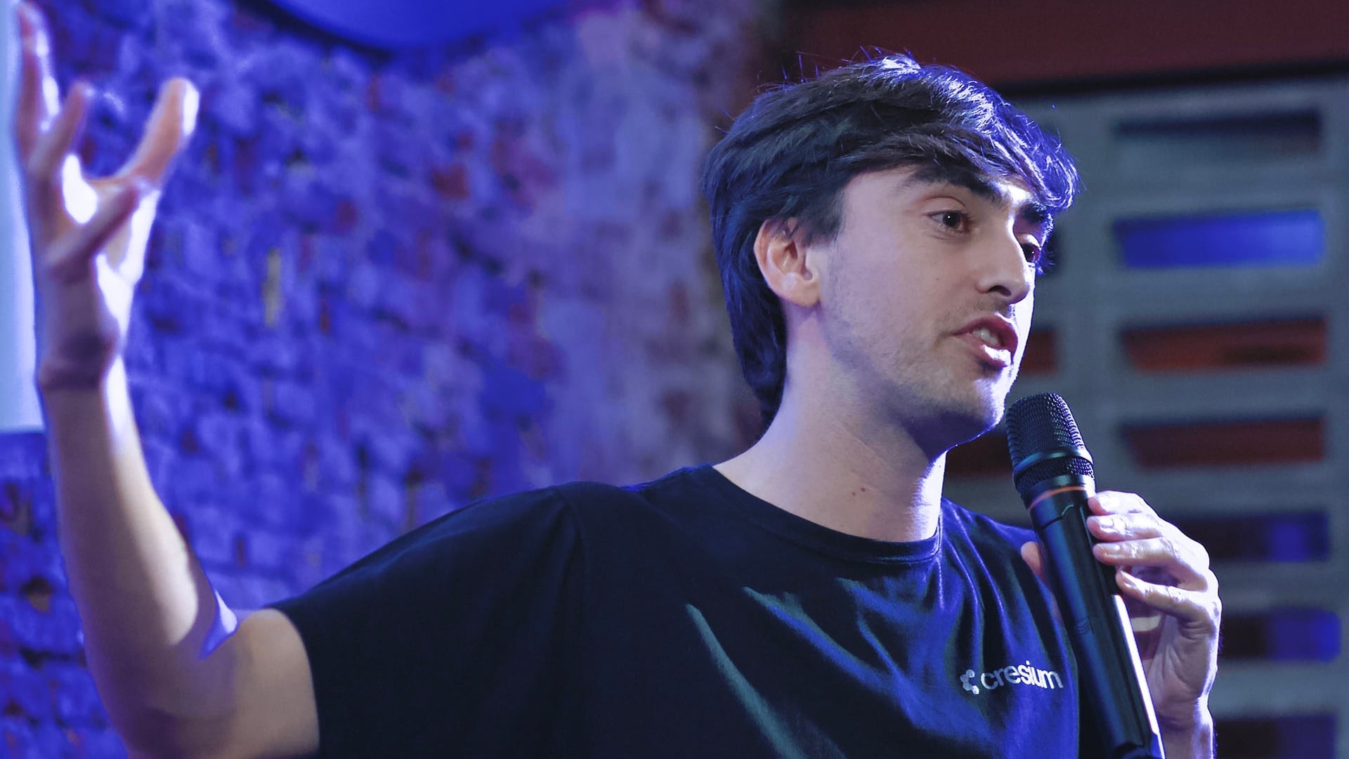 El CEO y cofundador de Cresium, Lorenzo Sacerdoti