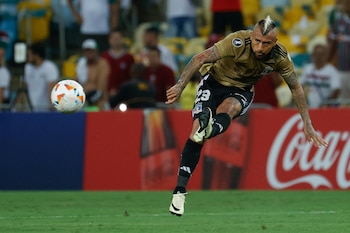 Arturo Vidal podría perderse el partido contra Junior - crédito Antonio Lacerda/EFE