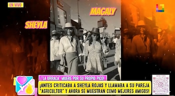 “Inconsecuencia total”: Rodrigo González arremete contra Magaly por Sheyla Rojas. Captura: Amor y Fuego.