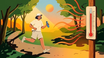 Cómo enfrentar las altas temperaturas al hacer ejercicio