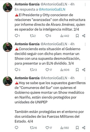 Antonio García aseguró que el