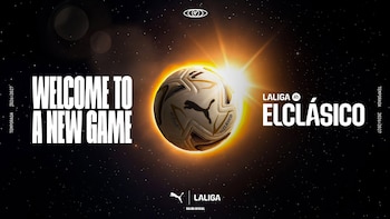 01/10/2026 Balón oficial de LaLiga con el que se jugará El Clásico entre Real Madrid y FC Barcelona
DEPORTES
LALIGA
