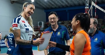 Mirian Patiño recibió contacto de Gerdau Minas tras buena participación con Universitario en la Copa Brasilia de vóley 2026.