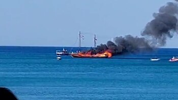 El incendio tuvo lugar a