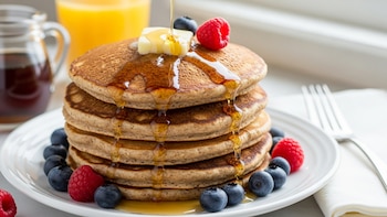 Receta de panqueques con harina