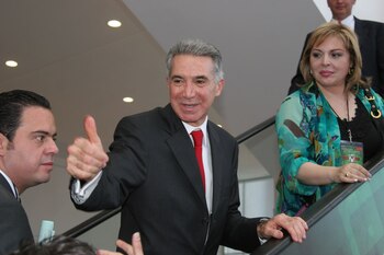 QUERÉTARO, QUERÉTARO, 04MARZO2011.- Carlos Ramírez