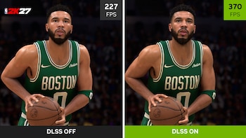 NBA 2K27 será el primer videojuego compatible con el renderizado neuronal guiado en 3D de Nvidia - crédito Nvidia