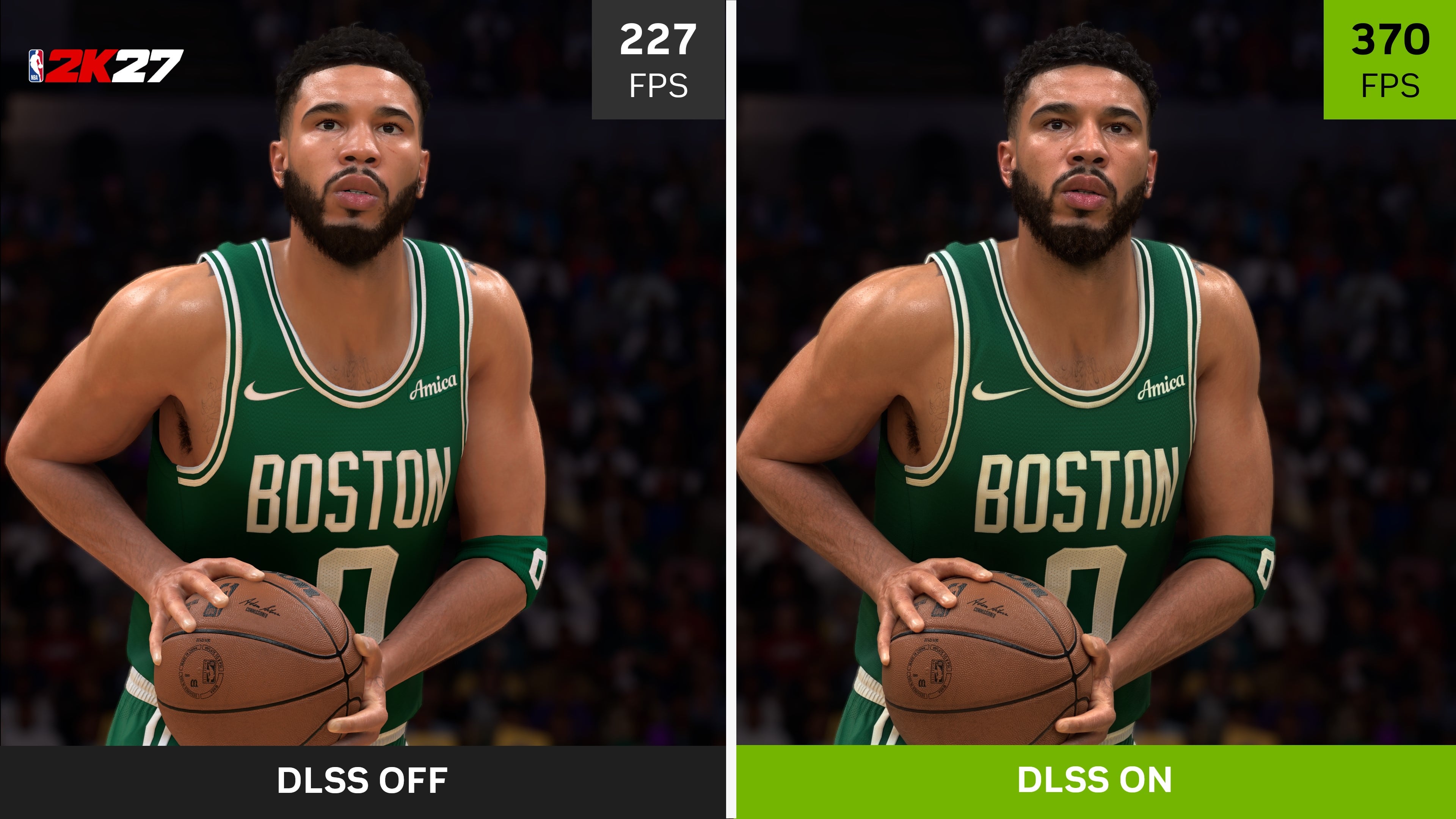 NBA 2K27 será el primer videojuego compatible con el renderizado neuronal guiado en 3D de Nvidia - crédito Nvidia