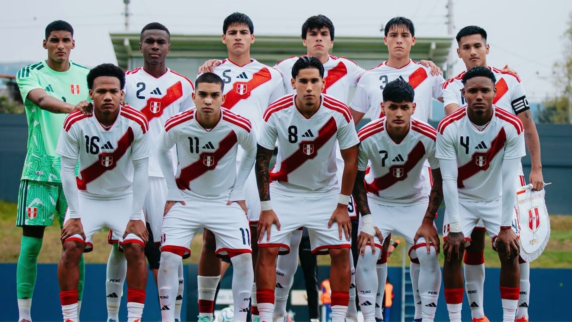 Selección peruana Sub 20 cayó en su primer amistoso ante Ecuador por 3-2. Crédito: La Bicolor.