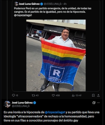 Luna cuestionó la “hipocresía” de