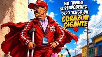 Vendedor de helados donó el dinero de sus servicios para ayudar a damnificados del terremoto