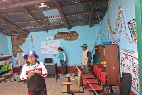 Decenas de inmuebles quedaron dañados en Ayacucho debido al sismo de 6.0 registrado el pasado sábado 17 de mayo.