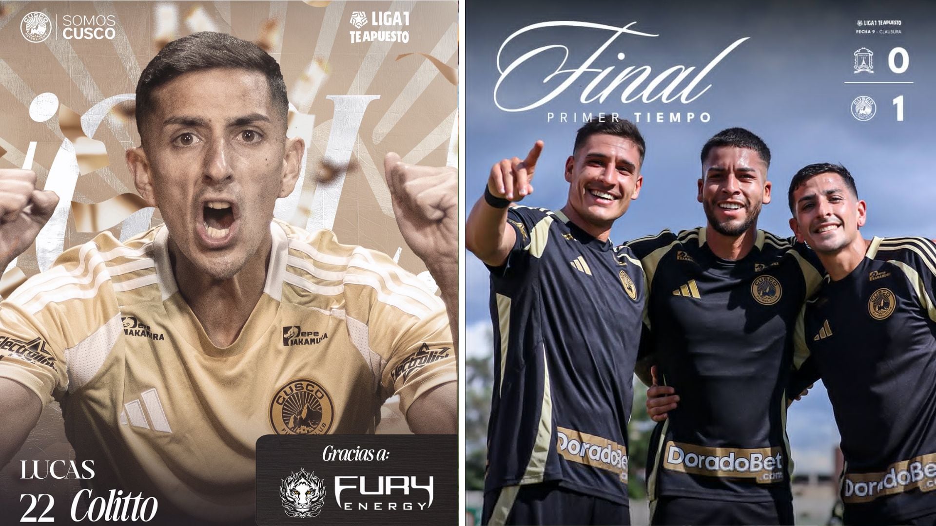 Cusco FC derrotó a Ayacucho FC en condición de visita por la jornada 9 del Torneo Clausura de la Liga 1 2025. Crédito: Cusco FC.