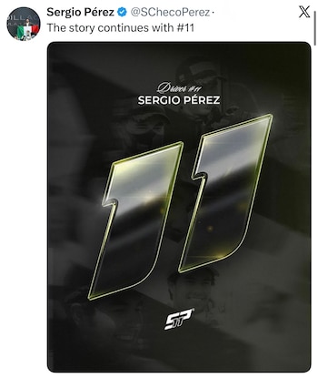 (X / @SChecoPerez)