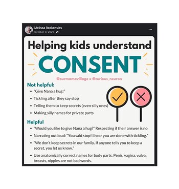 La publicación en Facebook de