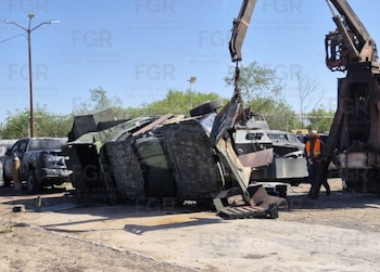 Son usados por cárteles de Tamaulipas como el Cárteñl del Golfo y el Cártel del Noreste Foto: FGR