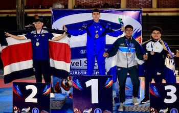 El Salvador amplió su cosecha de medallas en los XXII Juegos Deportivos Estudiantiles Centroamericanos Codicader 2026 con nuevos triunfos en Tegucigalpa. (Foto cortesía INDES)