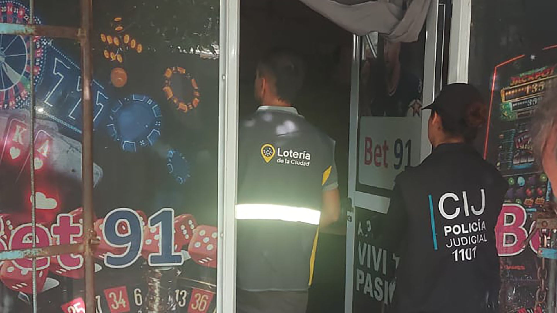 La inspección al local