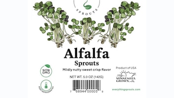 Brotes de alfalfa relacionados con casos de E. coli y salmonela
