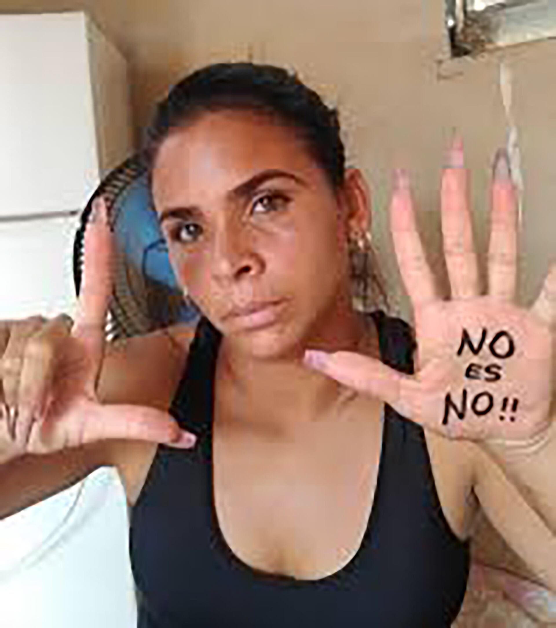 Lizandra Góngora fue detenida por el régimen cubano por su participación en la históricas protestas del 11 de julio de 2021