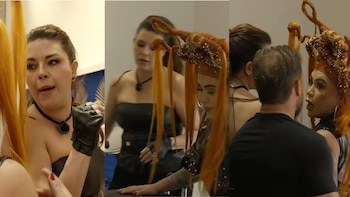 Yina Calderón protagonizó su primera pelea con Alicia Machado en ‘Juego de villanos’: la venezolana le tiró la ropa por la ventana