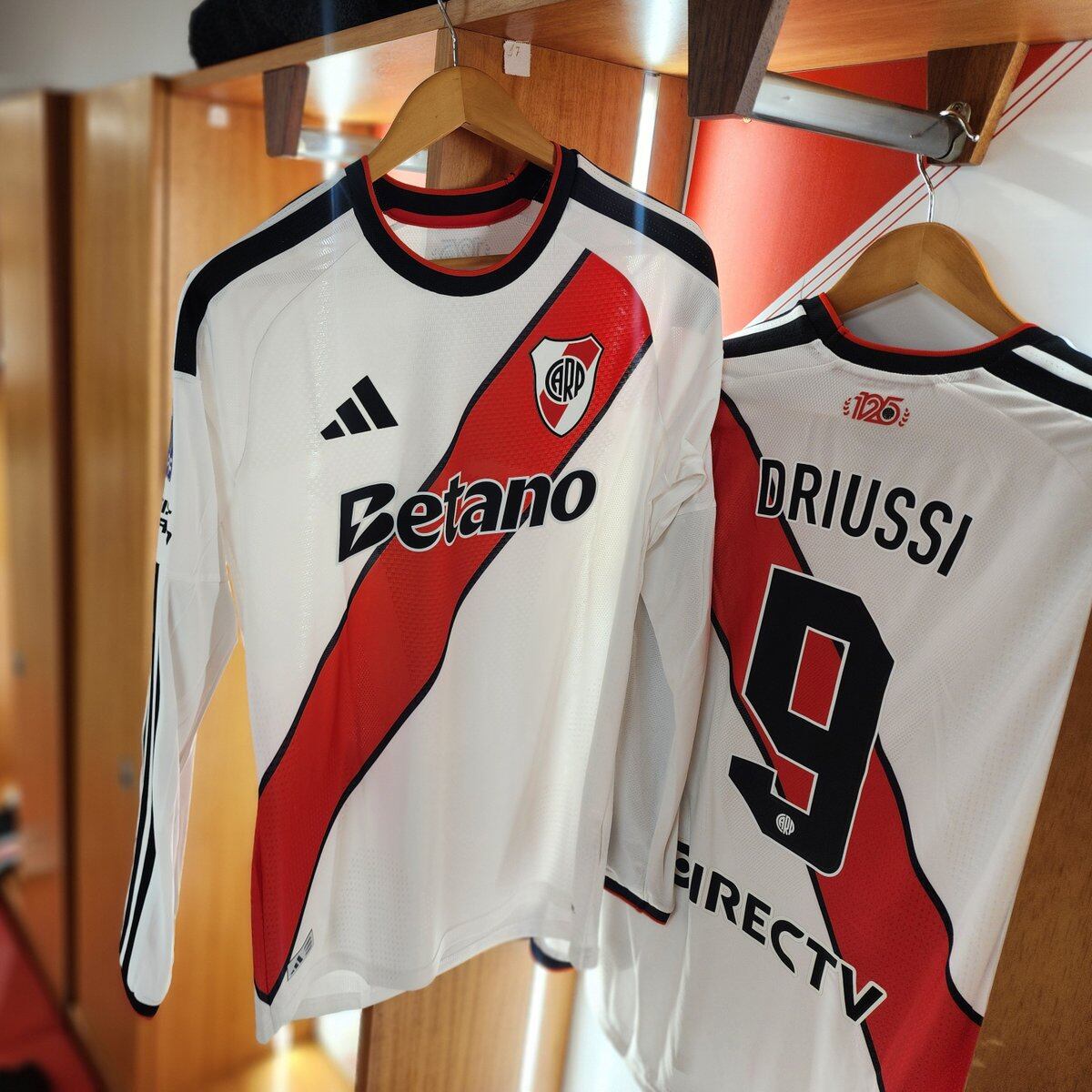 La camiseta de Sebastián Driussi (Créditos: @RiverPlate)