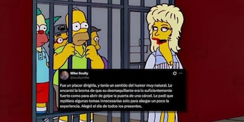 El mensaje de Mike Scully recordando como fue trabajar junto a Dolly Parton (Composición fotográfica)