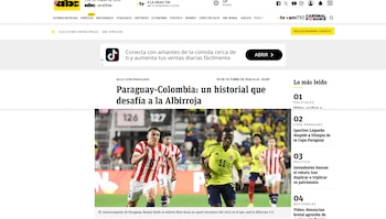 El mismo diario resaltó el historial del duelo-crédito ABC Paraguay
