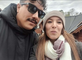 Damián y MIlena en Sierra