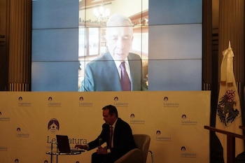 El ex mandatario Álvaro Uribe