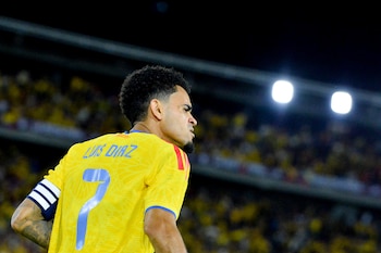 Luis Díaz será el número 7 de la selección Colombia en su debut en una copa del mundo como jugador - crédito Lina Gasca/Colprensa